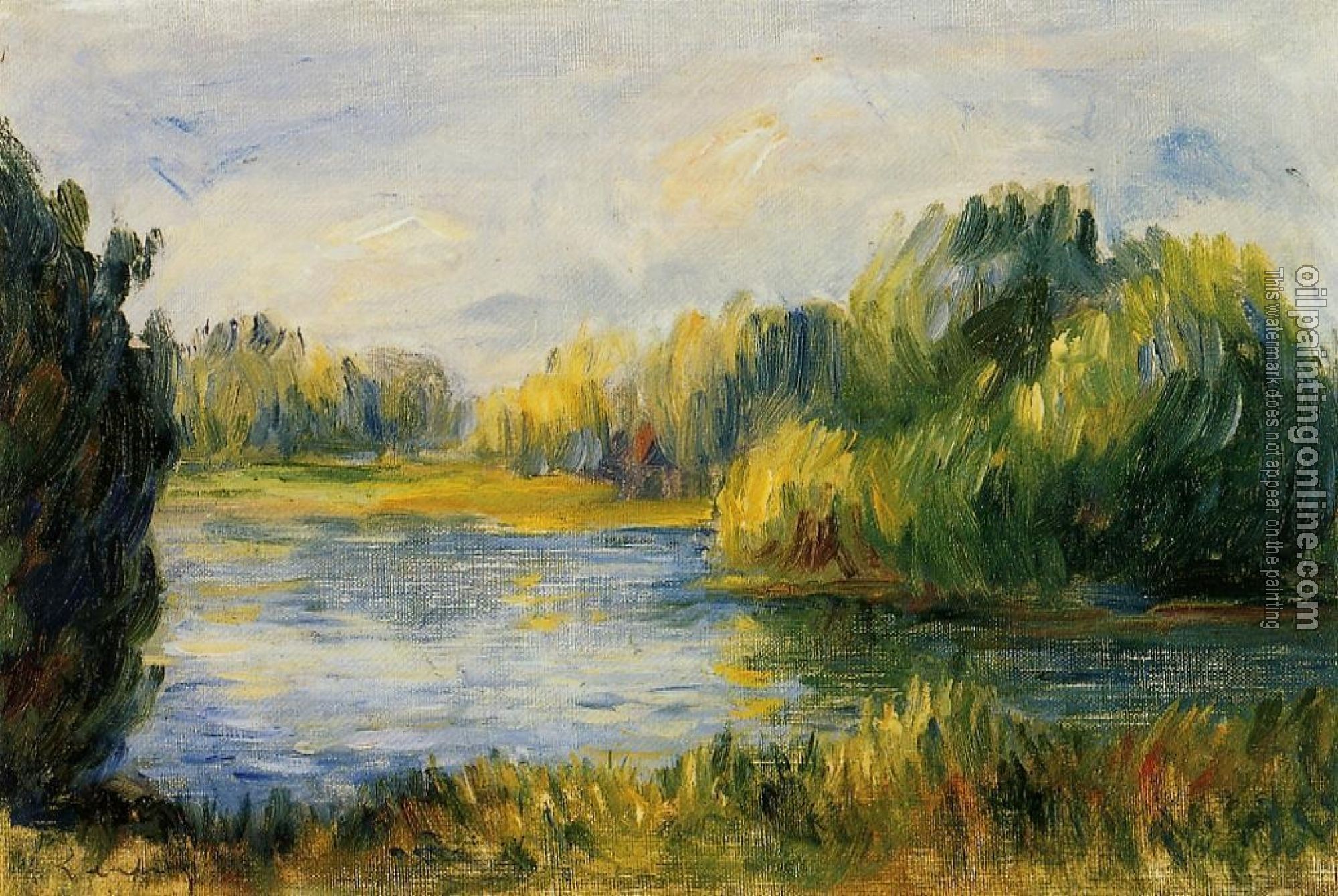 Renoir, Pierre Auguste - The Banks of the River